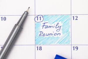 set the date for a family party